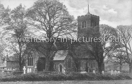 St.Andrew's Church - North Weald, Essex. c.1904